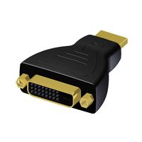 Procab VA420 HDMI male naar DVI female verloopadapter - thumbnail