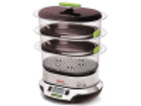 Tefal VS4003 stomerkoker 3 mand(en) Vrijstaand 1800 W Zwart, Groen, Metallic - thumbnail