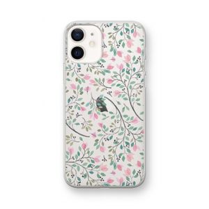Sierlijke bloemen: iPhone 12 mini Transparant Hoesje