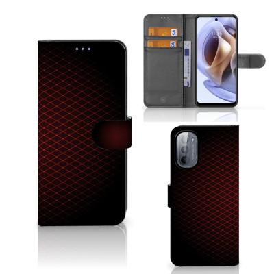 Motorola Moto G31 | G41 | Telefoon Hoesje | Geruit Rood