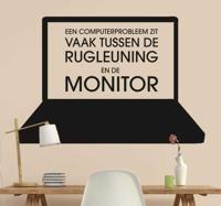 Muursticker Laptop Grap - thumbnail