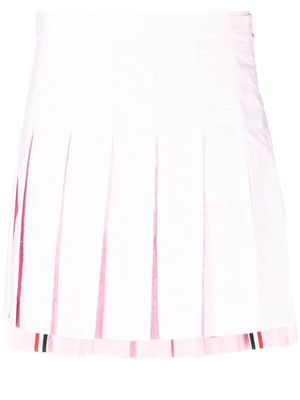 Thom Browne minijupe à design plissé - Rose