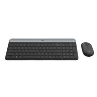 Toetsenbord en muis Logitech 920-009198 Zwart Qwerty Spaans