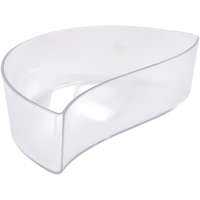 Ornamin Inzet | schaal | 350ml | SAN | glashelder | 10 stuks