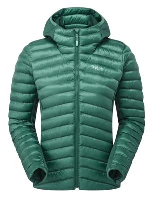 Rab Cirrus Flex Hooded Isolatiejas Dames Eucalyptus/Green Slate 14/L