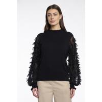 Rino & Pelle - Zwart | unisex | Trui | Zwart | XXL | regular | Kamst mode