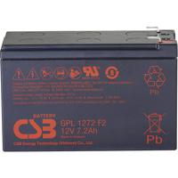 CSB Battery GPL 1272 Loodaccu 12 V 7.2 Ah Loodvlies (AGM) (b x h x d) 151 x 98 x 65 mm Kabelschoen 6.35 mm Onderhoudsvrij, Geringe zelfontlading - thumbnail
