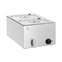 Bain Marie - 600 W - 2 GN 1/2 - Aftapkraan