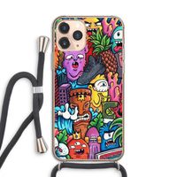 Vexx Mixtape: iPhone 11 Pro Transparant Hoesje met koord