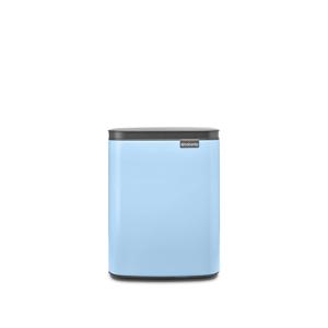 Brabantia Bo Waste Bin 7 l Rechthoekig Staal Lichtblauw