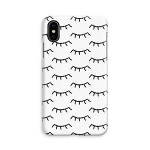 Wimpers: iPhone X Volledig Geprint Hoesje