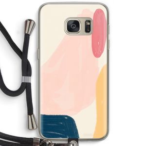 Saturday Flow: Samsung Galaxy S7 Transparant Hoesje met koord