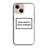 Alone: iPhone 13 mini Biologisch afbreekbaar hoesje