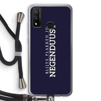 Blijve plakken in Negenduust: Huawei P Smart (2020) Transparant Hoesje met koord