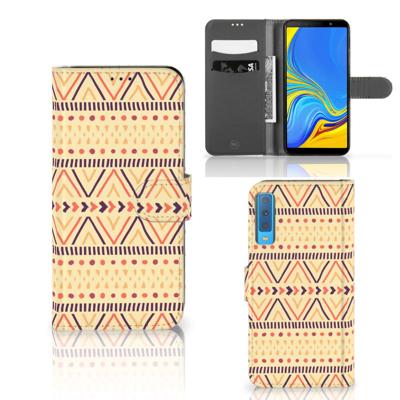 Samsung Galaxy A7 (2018) | Telefoon Hoesje | Aztec Yellow