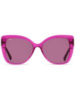 MCM lunettes de soleil 724S à monture papillon - Rose