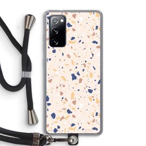 Terrazzo N°23: Samsung Galaxy S20 FE / S20 FE 5G Transparant Hoesje met koord