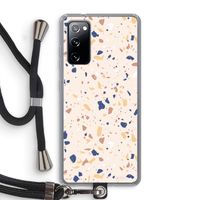 Terrazzo N°23: Samsung Galaxy S20 FE / S20 FE 5G Transparant Hoesje met koord