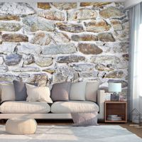 Zelfklevend fotobehang - Oude stenen muur, aanrader, 8 maten, premium print - thumbnail