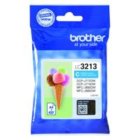 Inktcartridge Brother LC-3213C blauw