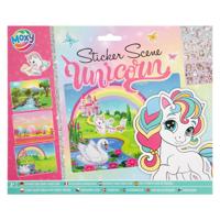 Creative Craft Group Ontwerp je eigen sticker scene - eenhoorn