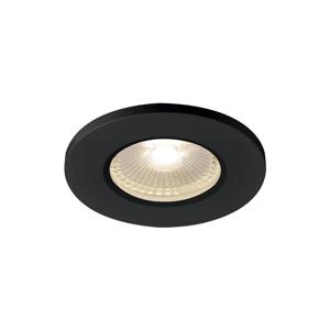 SLV Inbouwspot zwartKamuela Eco 3000K - 8,8cm zwart - 1001015
