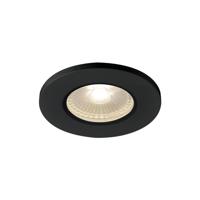 SLV Inbouwspot zwartKamuela Eco 3000K - 8,8cm zwart - 1001015
