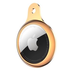 Apple AirTag Silicone Sleutelhanger - Rose Goud