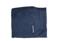 Dog's Companion® Hoes hondenbed donkerblauw double ribcord small Dog's Companion® Hoes hondenbed donkerblauw double ribcord small
