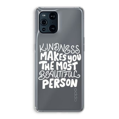 The prettiest: Oppo Find X3 Transparant Hoesje
