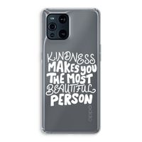 The prettiest: Oppo Find X3 Transparant Hoesje
