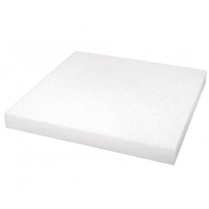 Knutsel piepschuim - 10x stuks - plaat - vierkant - 40 x 40 x 4 cm - hobby materiaal