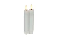 Dinerkaars led Lyon 15 cm wit