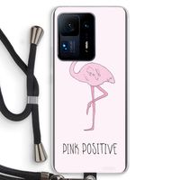 Pink positive: Xiaomi Mi Mix 4 Transparant Hoesje met koord