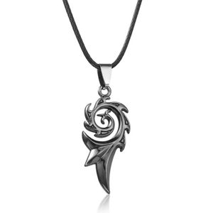 LGT Jewels heren ketting Edelstaal Dragon Flame