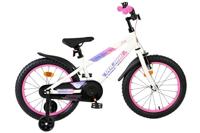 Volare lily kinderfiets - meisjes - 18 inch - wit roze paars