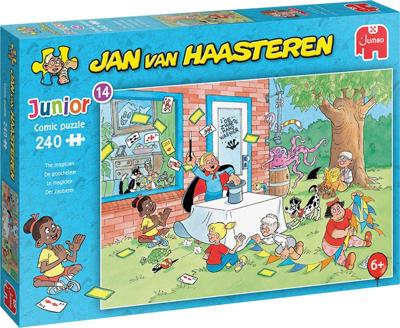 De Goochelaar - Jan van Haasteren Junior Puzzel 240 Stukjes