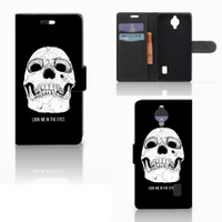 Telefoonhoesje met Naam Huawei Y635 Skull Eyes - thumbnail