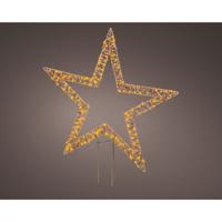 Decoratie Metalen LED Ster 1x76x92 cm