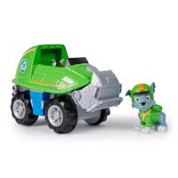 PAW Patrol Jungle Pups - Rocky's Schildpadvoertuig - speelgoedauto met speelfiguur