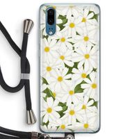 Summer Daisies: Huawei P20 Transparant Hoesje met koord
