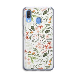 Sweet little flowers: Samsung Galaxy A40 Transparant Hoesje