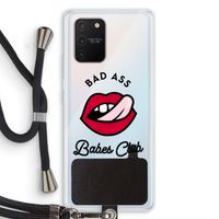 Badass Babes Club: Samsung Galaxy S10 Lite Transparant Hoesje met koord
