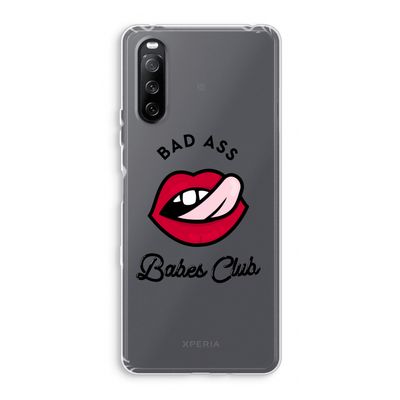 Badass Babes Club: Sony Xperia 10 III Transparant Hoesje