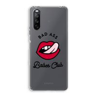 Badass Babes Club: Sony Xperia 10 III Transparant Hoesje