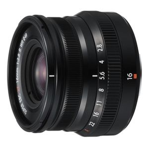 Fujifilm XF 16mm f/2.8 R WR objectief Zwart