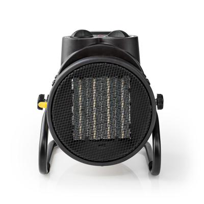 Nedis htif20fyw industriële keramische ventilatorkachel thermostaat 3 standen 2000 w geel