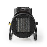Nedis htif20fyw industriële keramische ventilatorkachel thermostaat 3 standen 2000 w geel