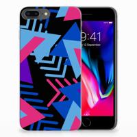 Apple iPhone 7 Plus | 8 Plus | TPU Hoesje | Funky Triangle