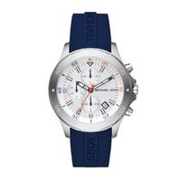 Horlogeband Michael Kors MK8566 Silicoon Blauw 22mm - thumbnail